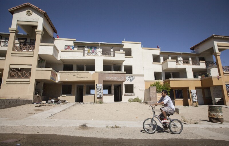 La construcción de vivienda ha crecido particularmente en áreas urbanas relativamente subdesarrolladas.
