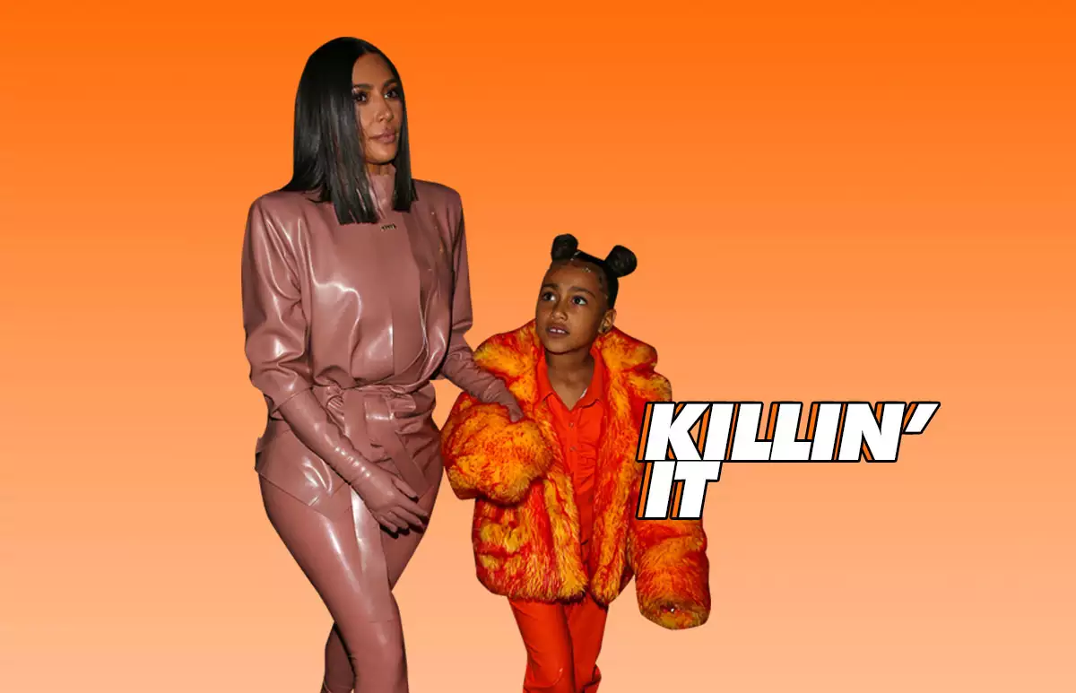 kim-kardashian-north-west-paris-fashion-week