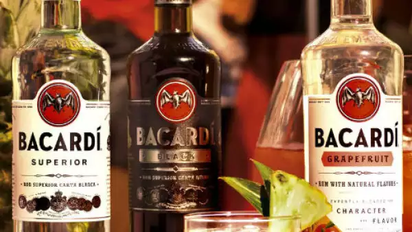 Bacardi botellas de ron