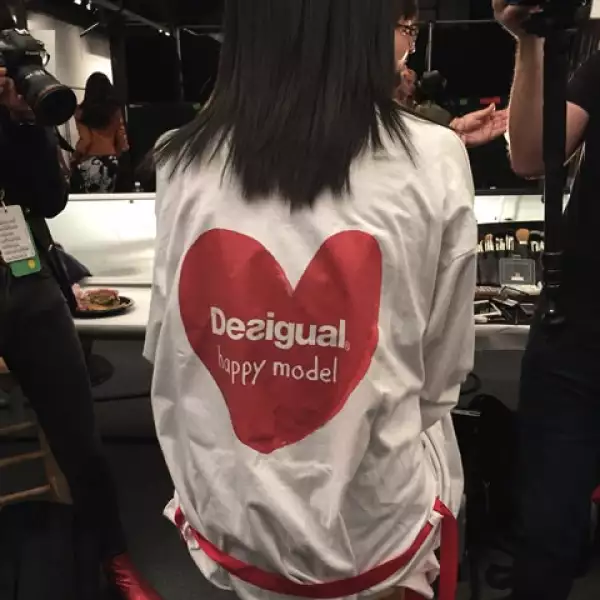 Desigual models are happy models!