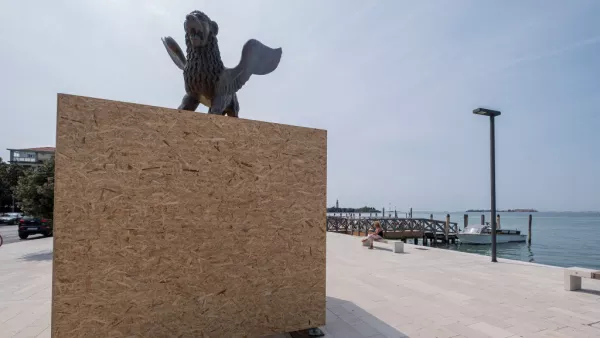 Preparation At The 77th Venice Film Festival