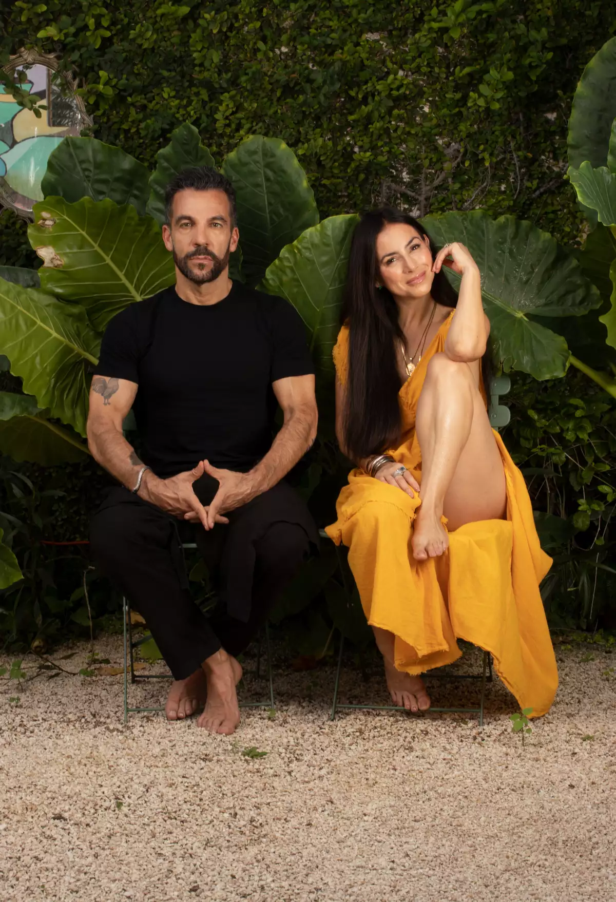 Pedro Moctezuma y Claudia Lizaldi