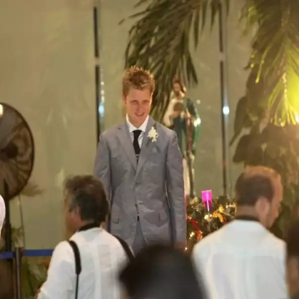 Boda de Alexander Acha y Christiane Burillo.