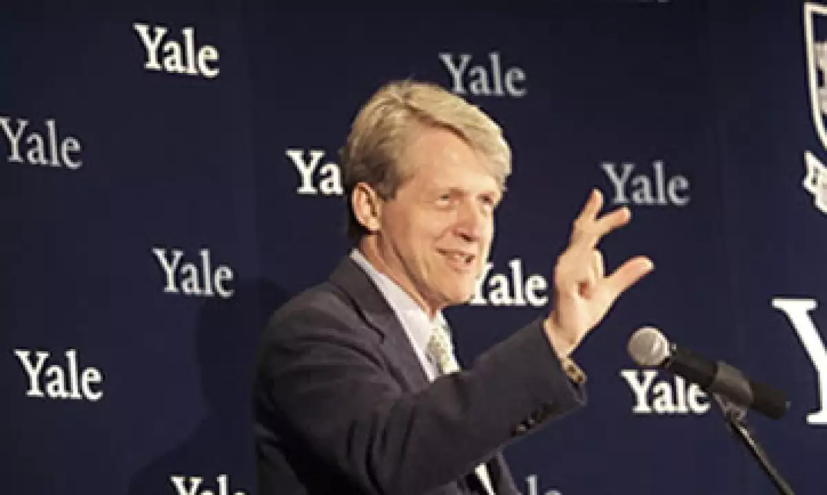Shiller fue galardonado este lunes junto con Eugene Fama y Lars Peter Hansen. (Foto: Reuters))