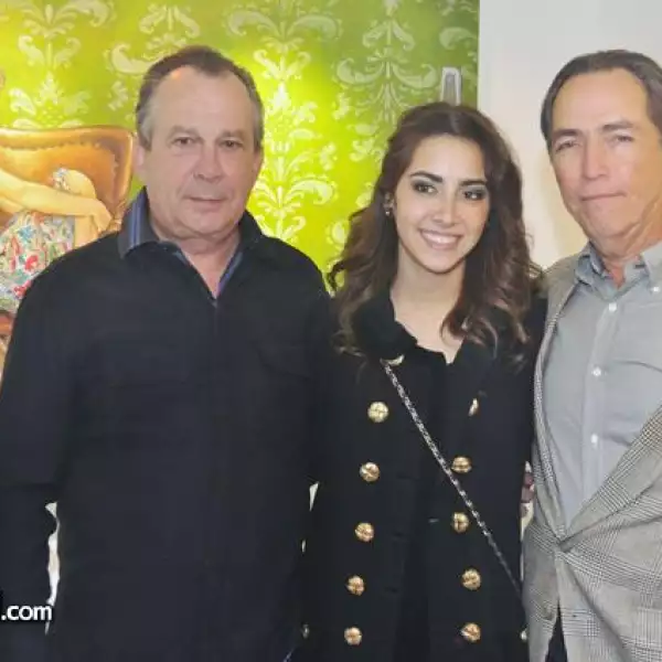 Mauricio Fernández,Ana G. Kane y Mauricio González