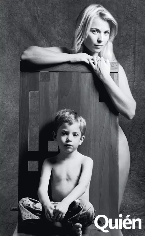 Ludwika Paleta y Nicolás en 2005.
