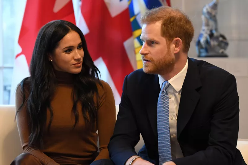 Prince Harry and Meghan Duchess of Sussex visit to Canada House, London, UK - 07 Jan 2020
