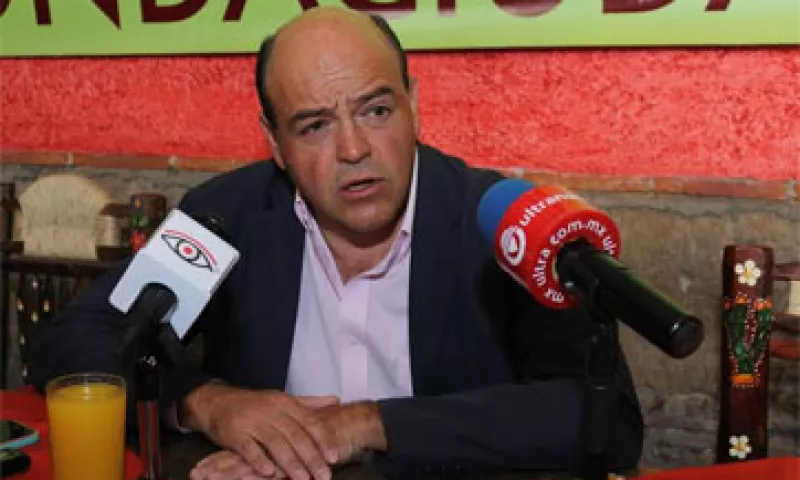 Jaime del Conde Ugalde aceptó la decisión y admitió su error al pretender registrarse de forma extemporánea. (Foto: Claudia Castro )