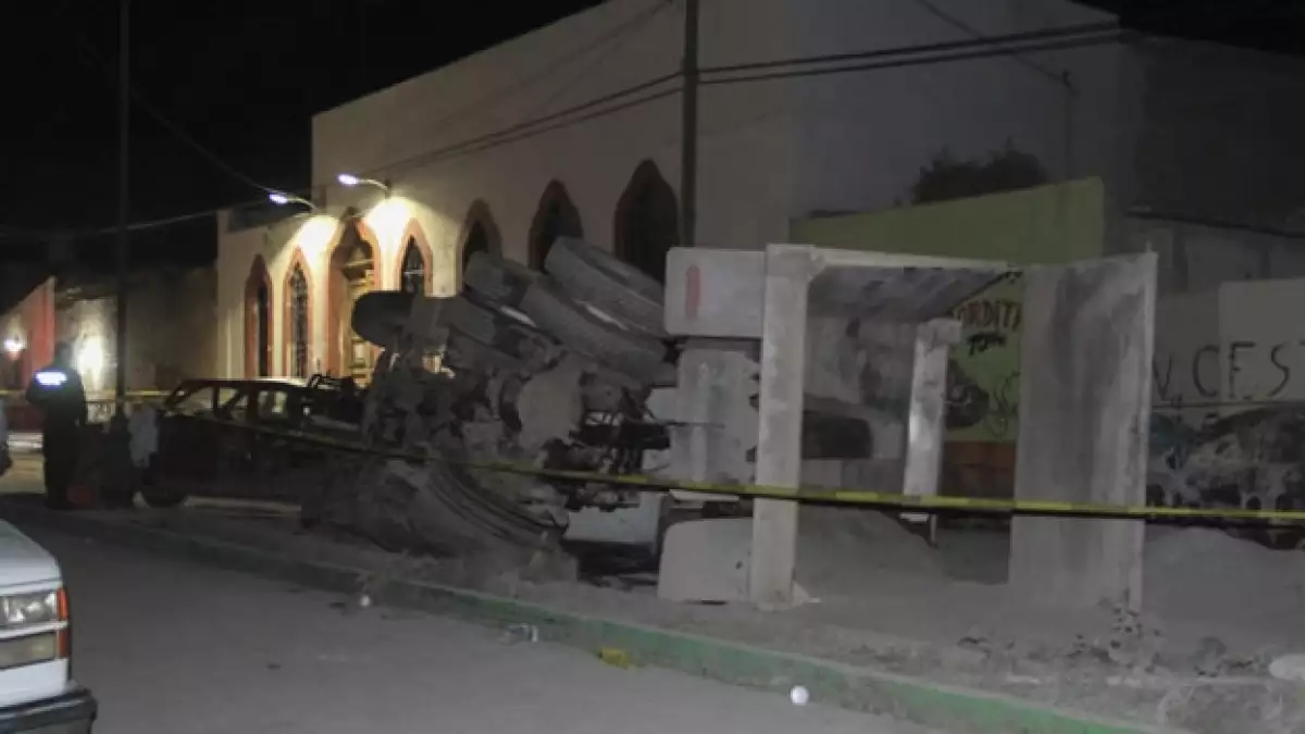 El camión que arrolló a decenas de personas en Zacatecas el pasado 29 de julio