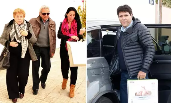 Después de salir del hospital la familia de Shakira se dirigió a su casa para recibirla.