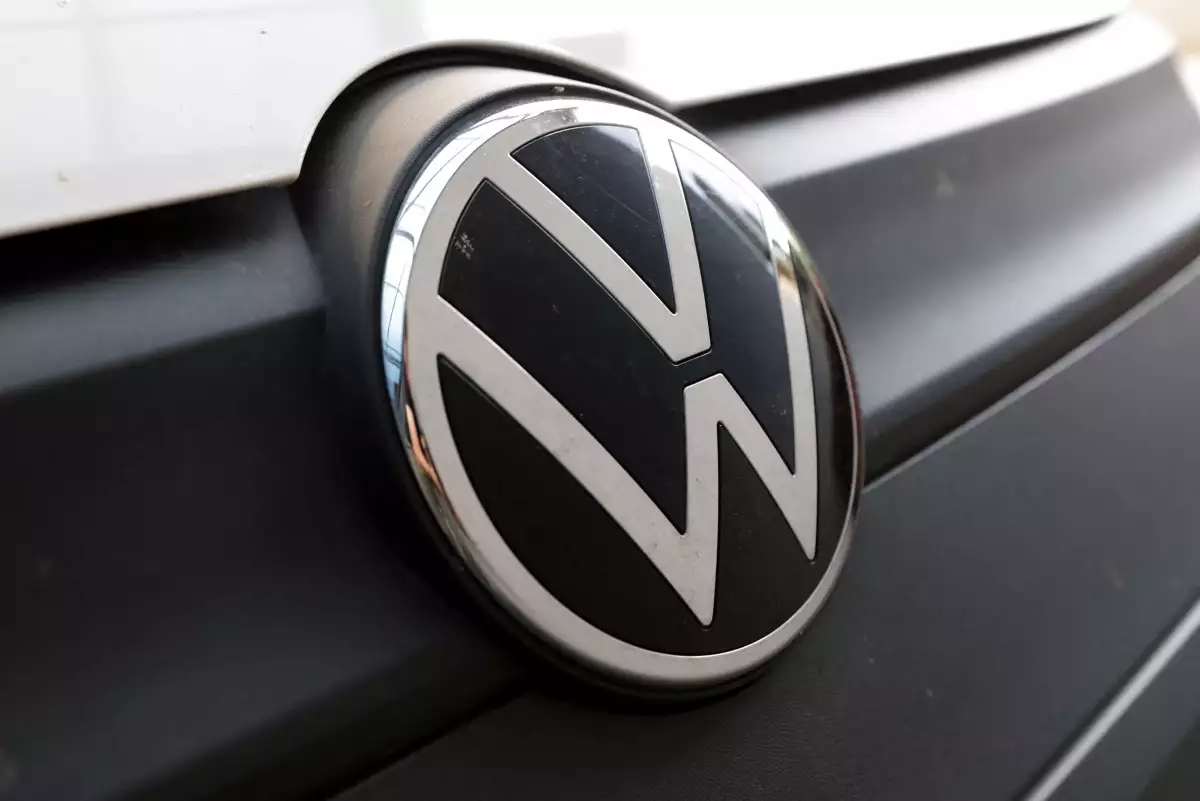 Illustration shows Volkswagen logo