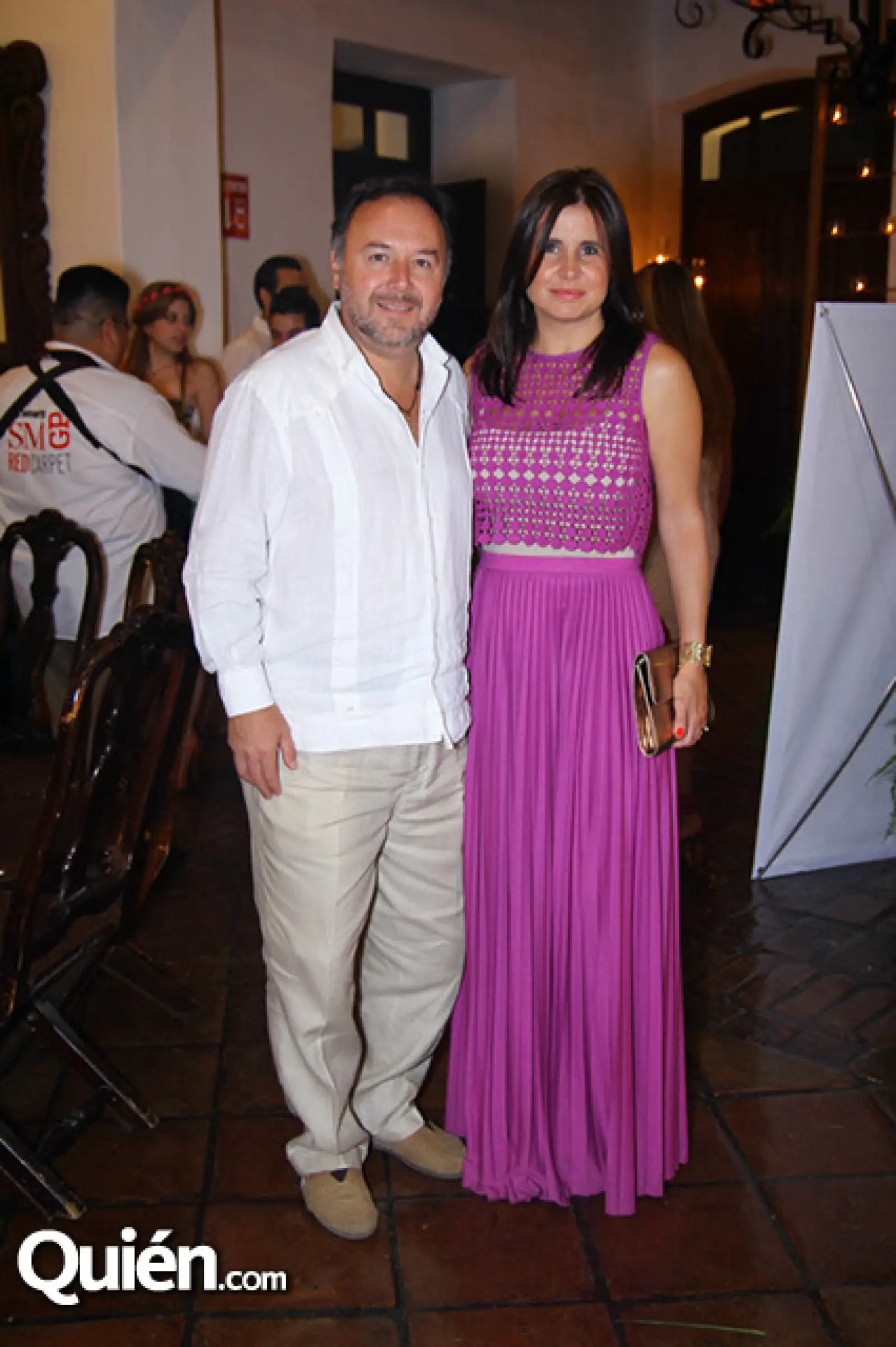 Paul Brunet y Maru de Brunet.