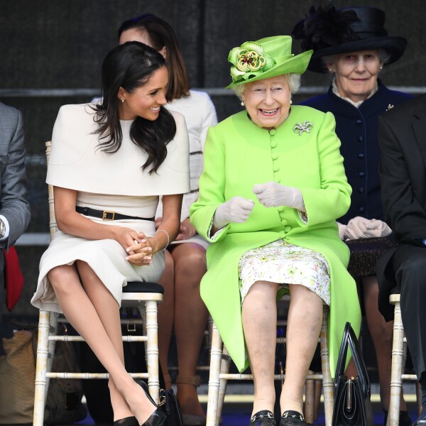 Meghan y la reina