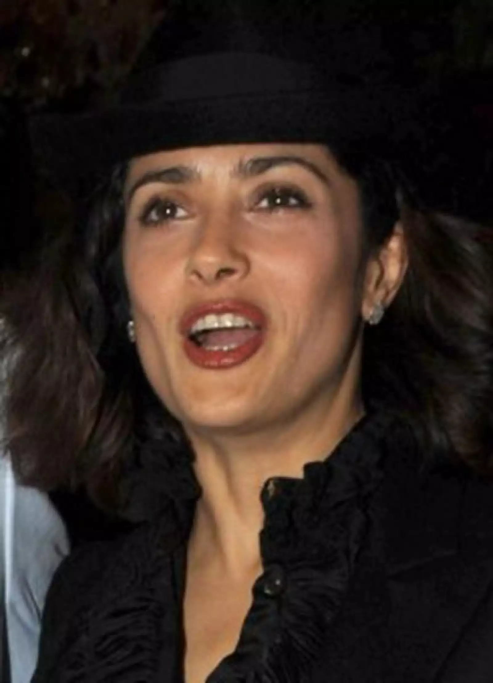 Salma Hayek quiere la palabra.