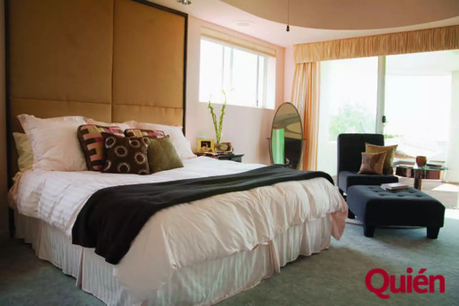 Recámara la casa de Steve Madden