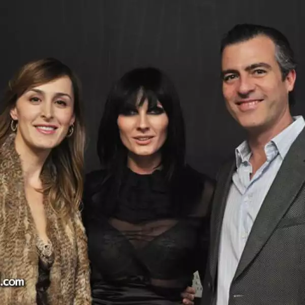 Mónica Almaguer,Anda Petrescu y Fidel de Garza