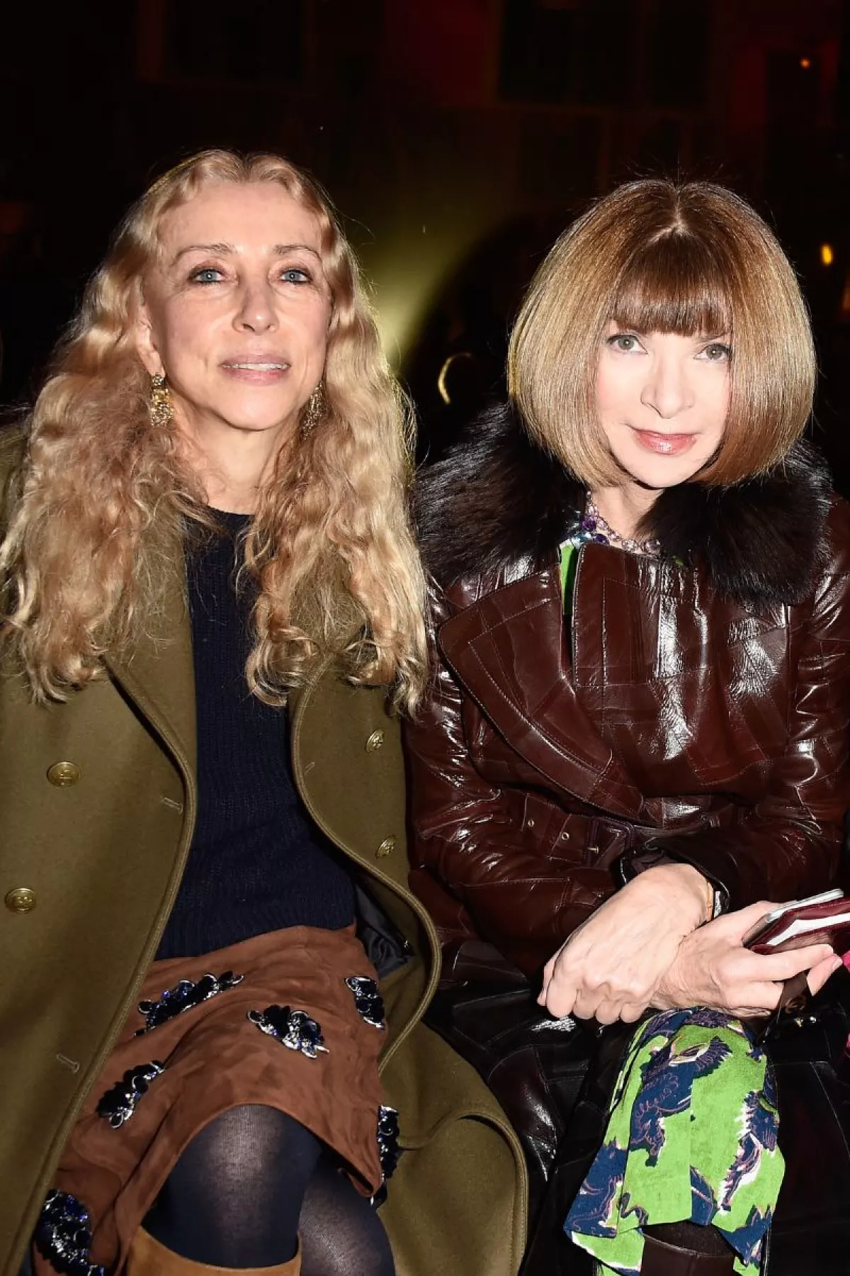Franca Sozzani y Anna Wintour