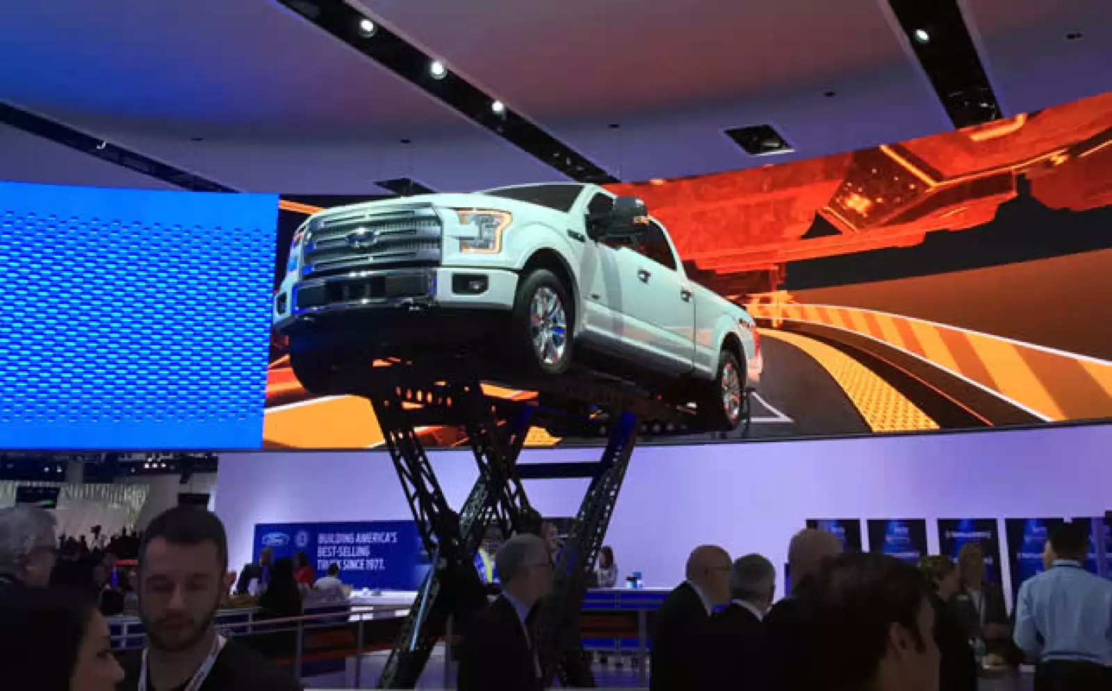 La automotriz presentó su nueva Pick Up durante el evento. 