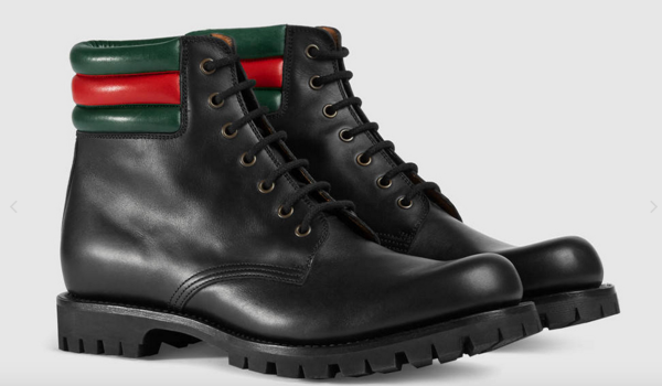 Bota Gucci negra