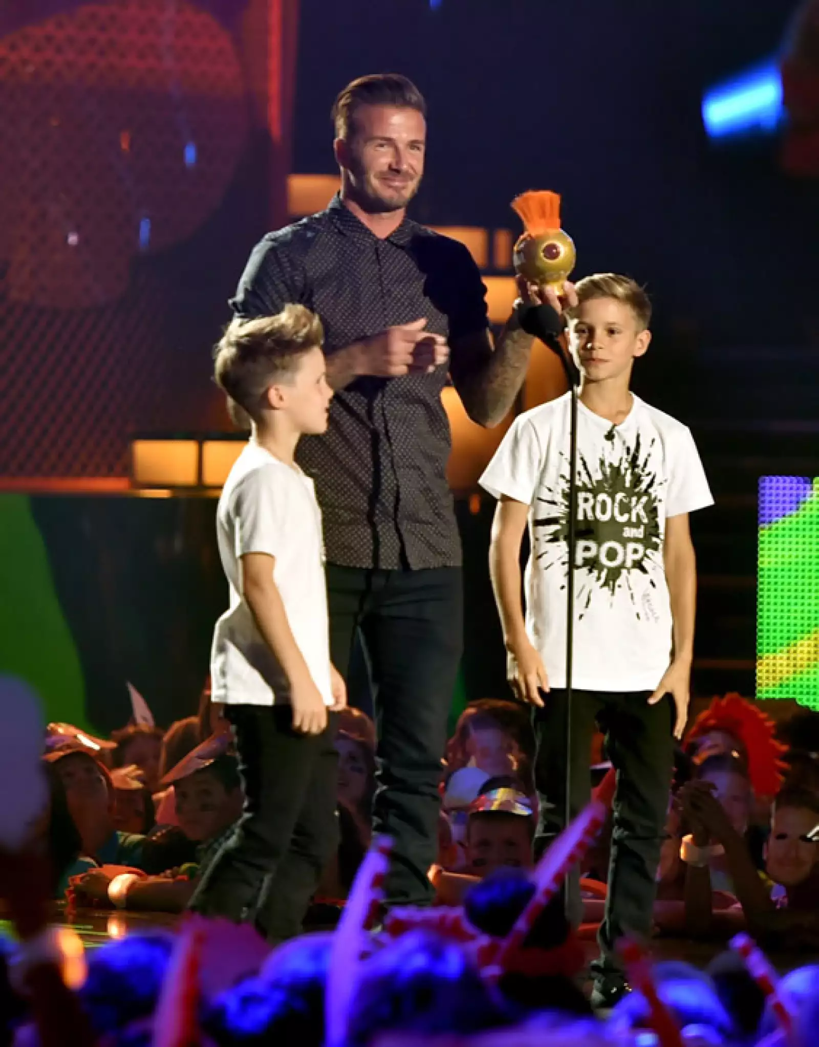 Cruz Beckham, David Beckham, Romeo Beckham