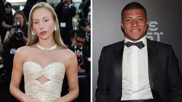 Ester Expósito y Kylian Mbappé
