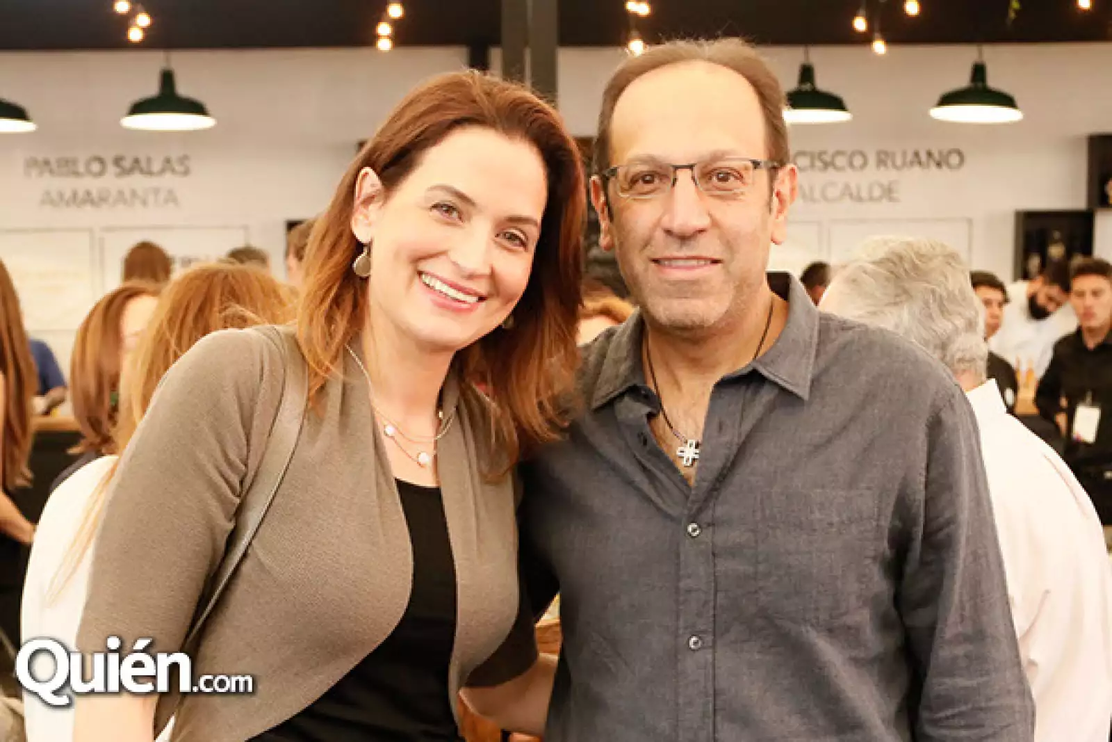 Ximena Serrano y Marco Antonio Slim