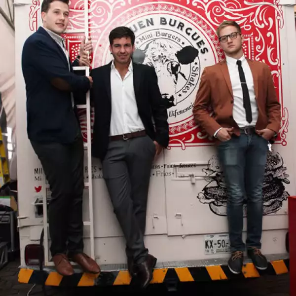 Fernando Sariñana, Adrián Meurinne y Sebastián Sariñana