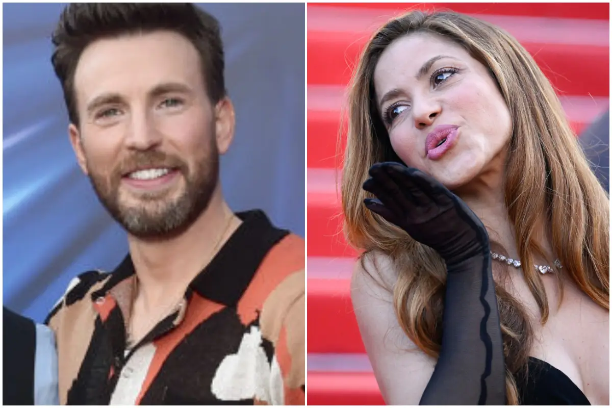 Chris Evans y Shakira