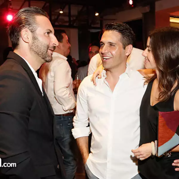 Jose Nieto, Marco Usabiaga y Paulina Hernández