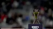 Foto del trofeo de la Copa Oro