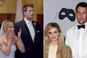 A diferencia de la novia, él no parece nada entuciasmado por la idea, ¿será porque no es su verdadera esposa?