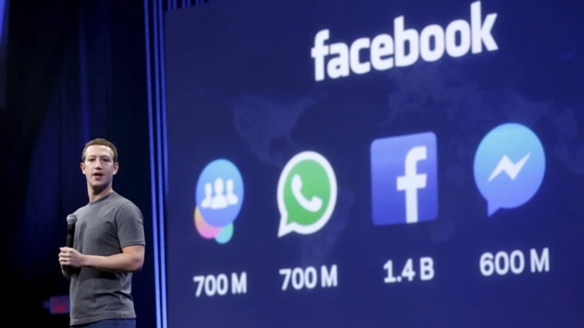 El fundador de la red social durante la apertura de la conferencia anual de desarrolladores de Facebook