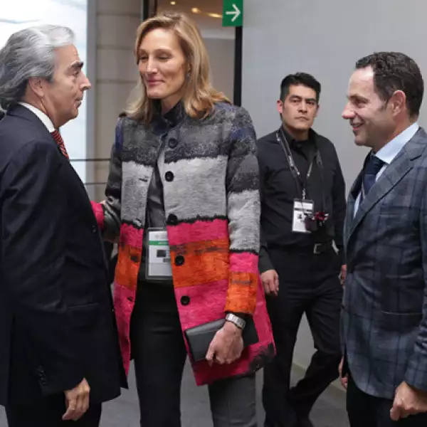 Lorenzo Lazo,Alejandra Alemán y Sergio Berger