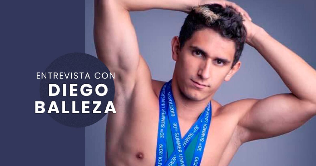 Diego Balleza: el clavadista olímpico que entró a OnlyFans