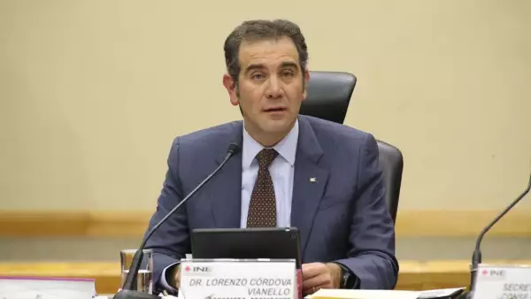 Lorenzo Córdova Vianello, presidente del Instituto Nacional Electoral