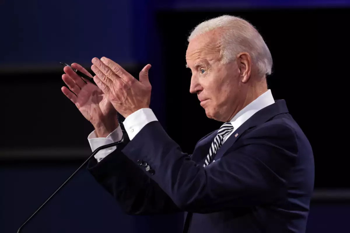 Donald Trump And Joe Biden Participate In First Presidential Debate