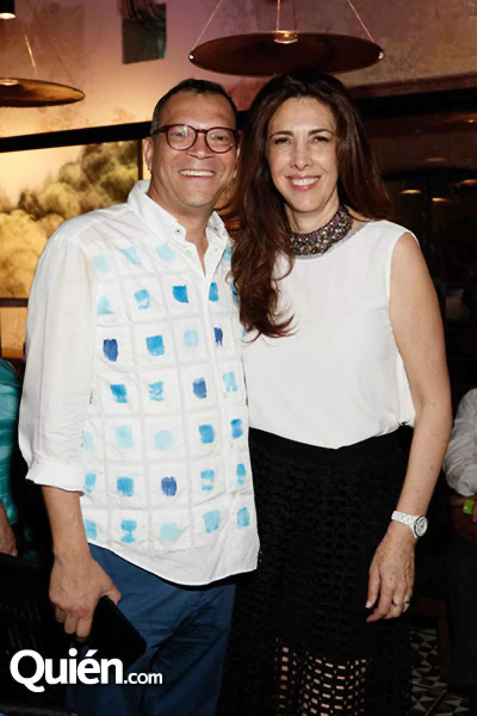 Bruce James y Sally Azar