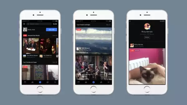 Facebook está apostando por los videos en vivo de sus usuarios.
