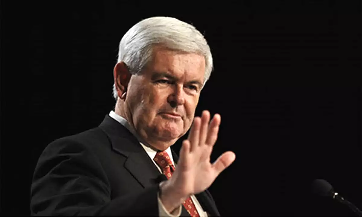 Gingrich, quien fue considerado el aspirante con menos probabilidades, hoy es el favorito para la nominación republicana. (Foto: Cortesía CNNMoney)