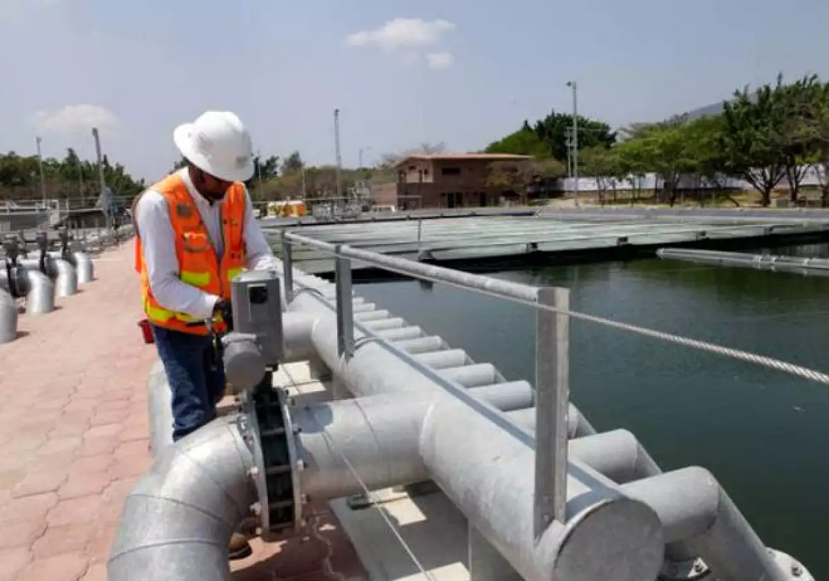 Planta de tratamiento de aguas en Chiapas