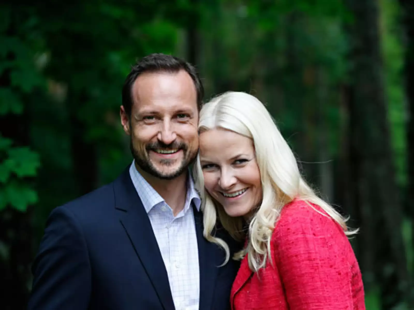 Haakon y Mette-Marit de Noruega.