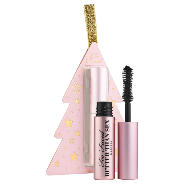 Ornamento navideño mascara de pestaás Better than Sex de Too Faced