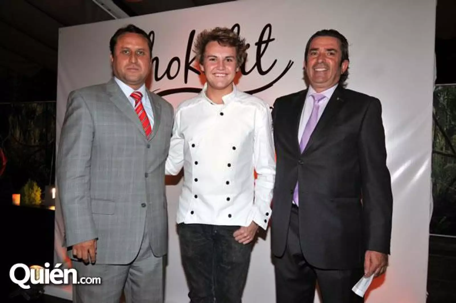 Marcos Hernández,Louis Barnett y Miguel Ángel Pons