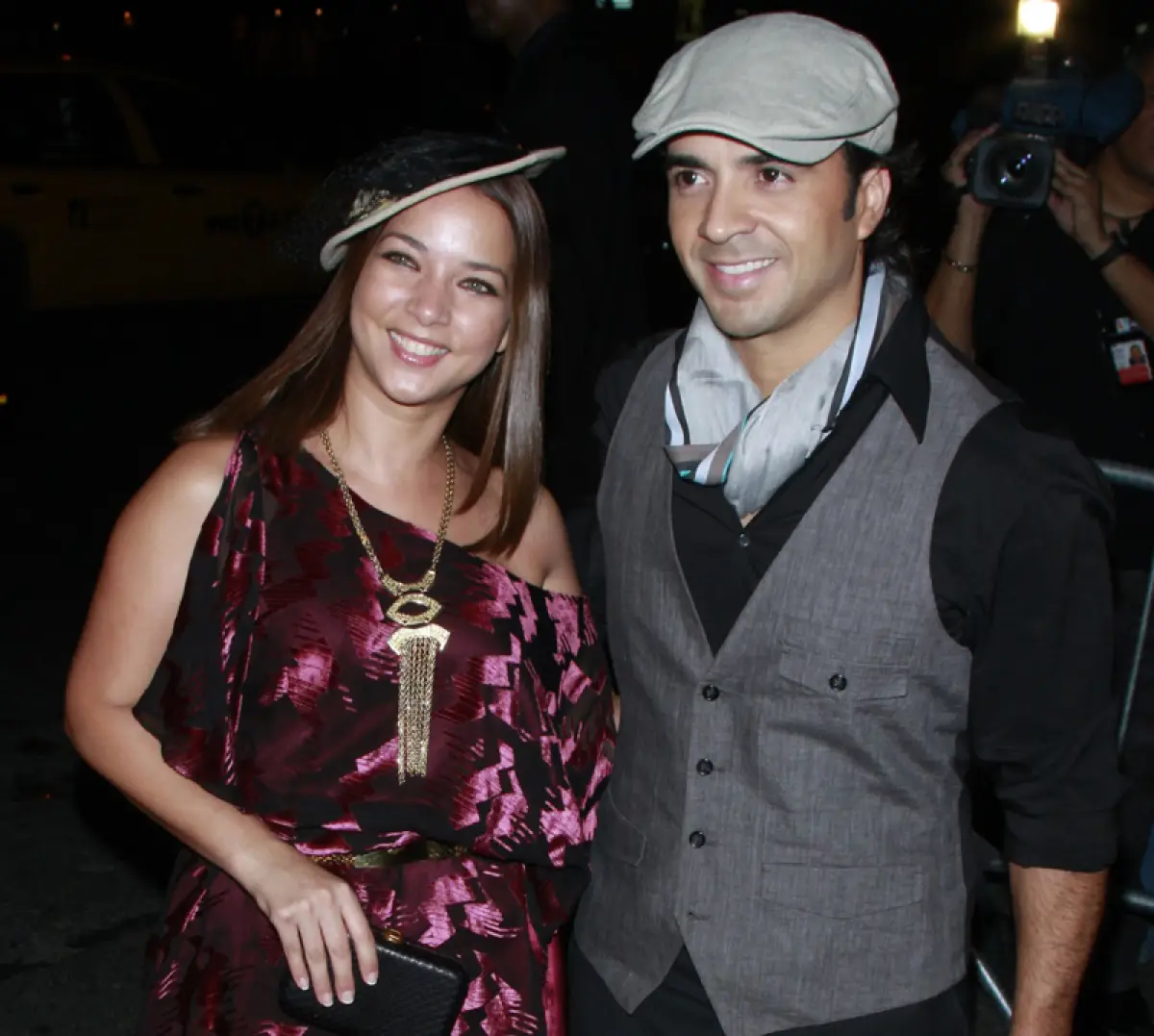 Luis Fonsi y Adamari López 