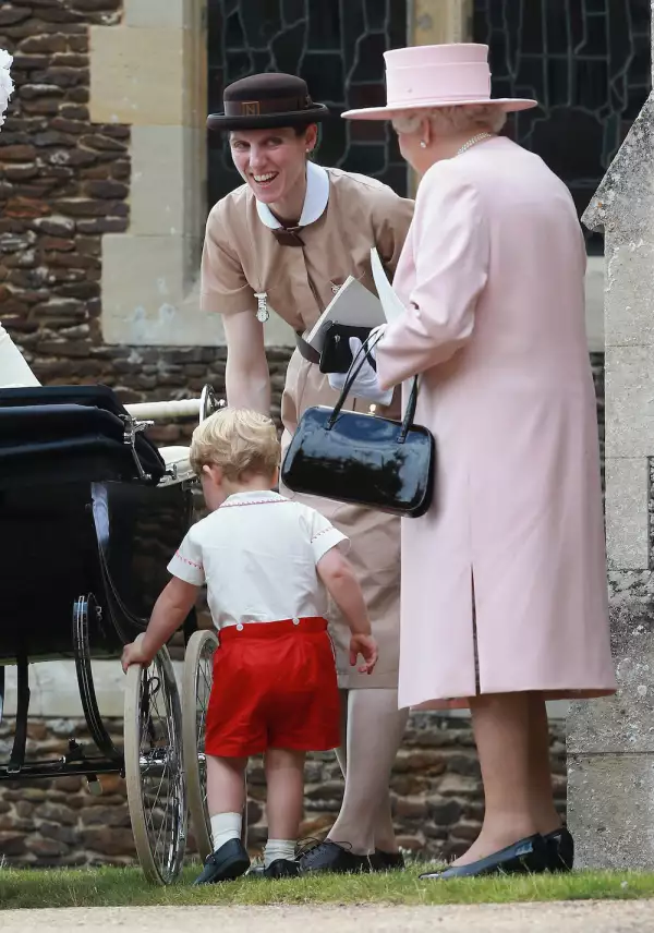 The Christening Of Princess Charlotte Of Cambridge