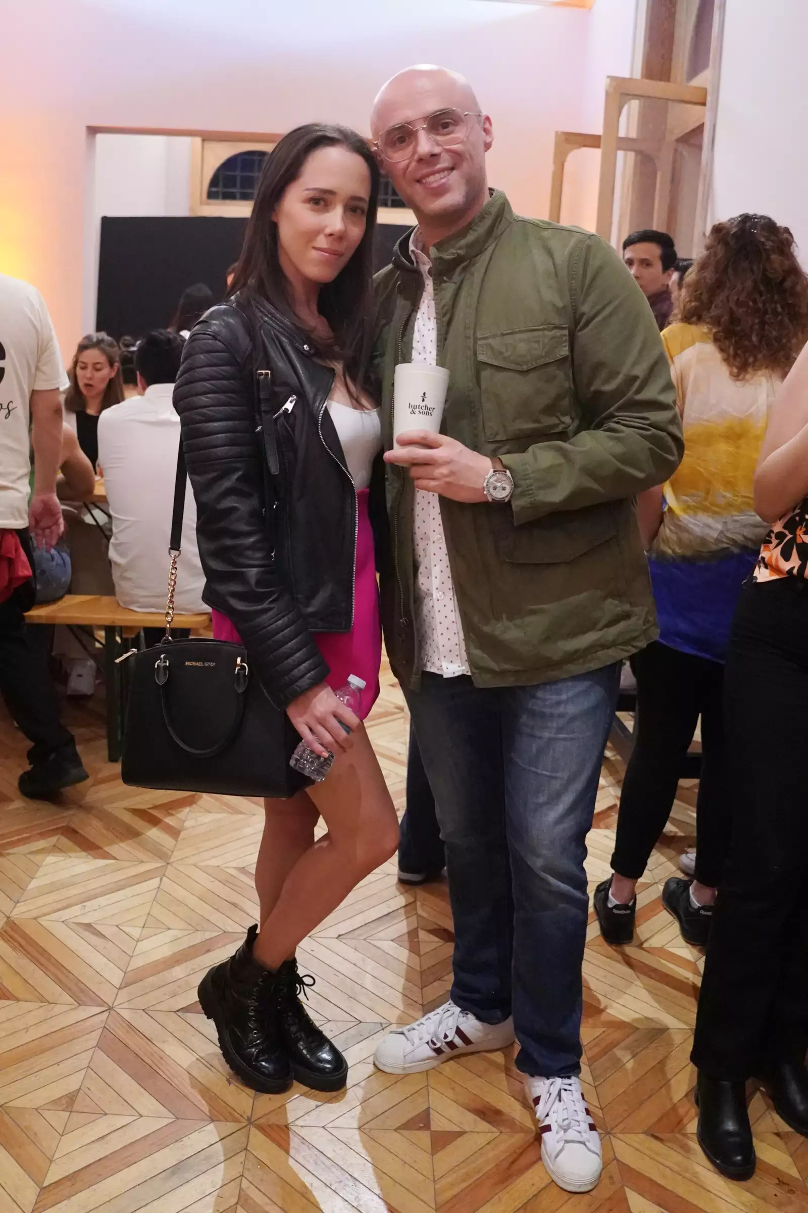 Michelle Franken y Manuel Tamez