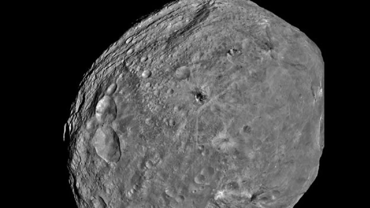 asteroide VESTA NASA