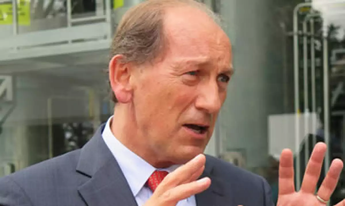 El director general Paul Bulcke inauguró una planta de lácteos en Jalisco. (Foto: Reuters )