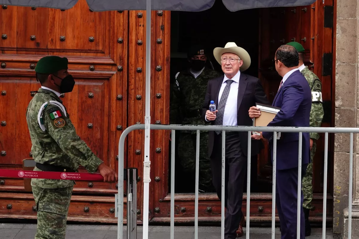 Ken Salazar- Palacio Nacional