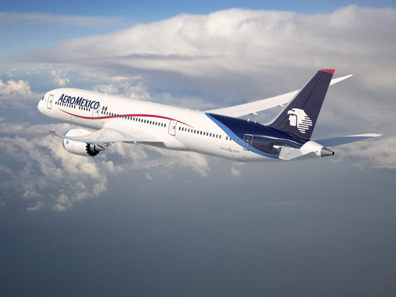 AEROM…XICO REFUERZA SU FLOTA CON BOEING 787-9 DREAMLINER